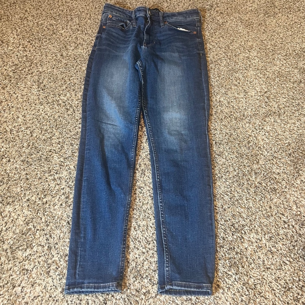 GAP High Rise‎ Universal Legging Jeans Blue Wash Womens Size 6 28 Regular